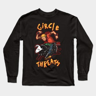 Circle threats Long Sleeve T-Shirt